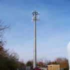 Dört Rulo ile Sıcak Rulo Çelik Q235 Telekomünikasyon Kuleleri Anti - Korozyon