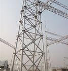 110KV Sıcak Daldırma Galvanizli Trafo Merkezi, Güç Alt / Switch Yard için Çelik Konstrüksiyonlar
