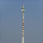 Q235 Yayın Telekominikasyon Kuleleri Monopole Anten Direkleri Kuleleri