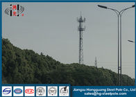 Q235 Telekomünikasyon Kuleleri Sanayi Yayın İçin Sekizgen Anten Pole