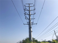 69KV Korozyon Önleyici Kule Elektrik Gücü Galvanizli İletim Hattı Kutbu