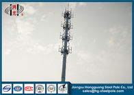 Dört Platformlu Q235 Mikrodalga Kuleleri Mobil Cep Telefonu Kulesi