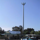 Dört Platformlu Q235 Mikrodalga Kuleleri Mobil Cep Telefonu Kulesi