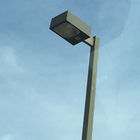 Sokak Aydınlatması İçin Kaplanmış Güneş Enerjisi Panelli Toz İle Enerji Tasarruflu Lamba Direği