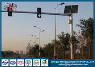 Sıcak Daldırma Galvanizli Trafik Lambası Direği, Tek Kollu Trafik Sinyal Direği