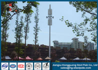 Sıcak Daldırma Galvanizli Anten Direkli Poligon Telekomünikasyon Kuleleri