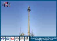 Sıcak Daldırma Galvanizli Anten Direkli Poligon Telekomünikasyon Kuleleri