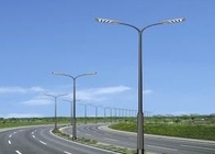 Dış Aydınlatma için LED Lambalı Yükseklik 8M Elektrik Galvanizli Sokak Aydınlatma Direği