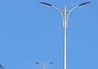 Yol için 9M Sokak Işık Direkleri Geri Çekilebilir Örtüşme Çelik Lamba Direği Destek Sütunu